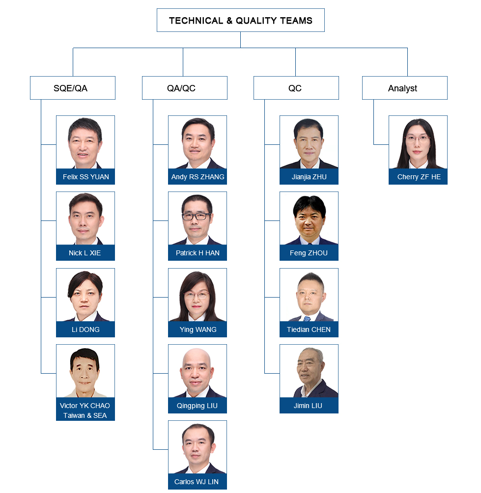 TECHNICAL & QUALITY TEAMS